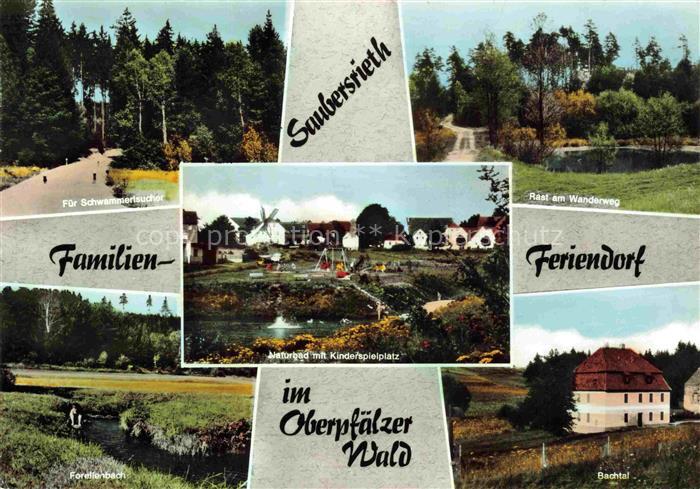 Saubersrieth Vohenstrauss Familienferiendorf Parkanlagen Wanderweg Forellenbach