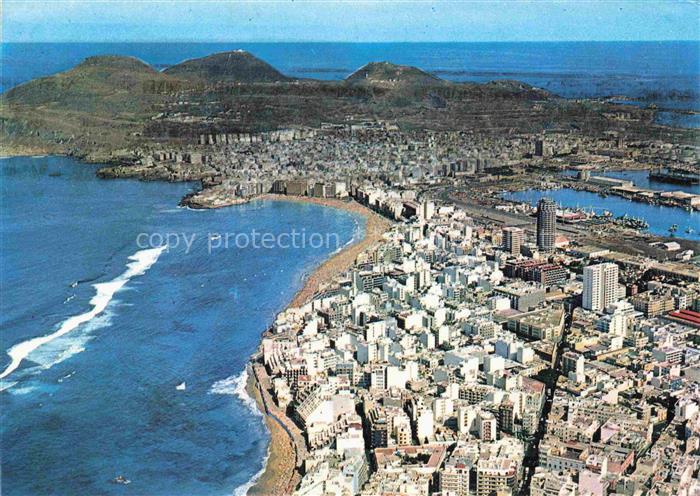 Las Palmas Gran Canaria ES Vista parcial aérea