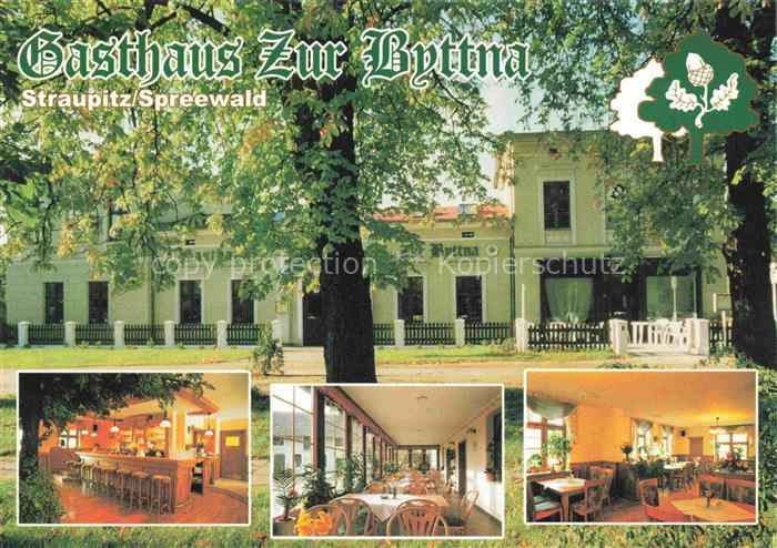 Straupitz Gasthaus zur Byttna im Spreewald Gastraum Theke