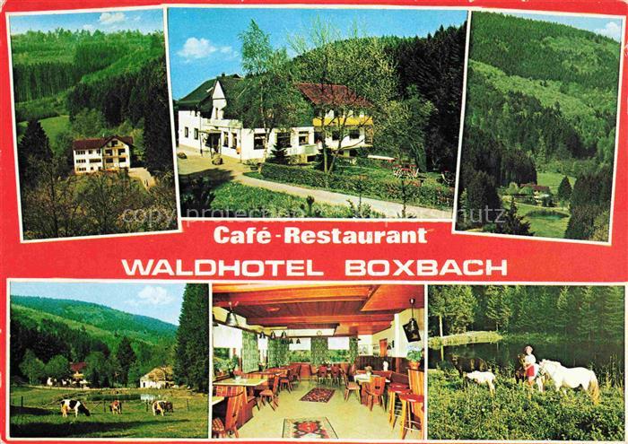 Breidenbach Biedenkopf Café Restaurant Waldhotel Boxbach Landschaftspanorama Vie