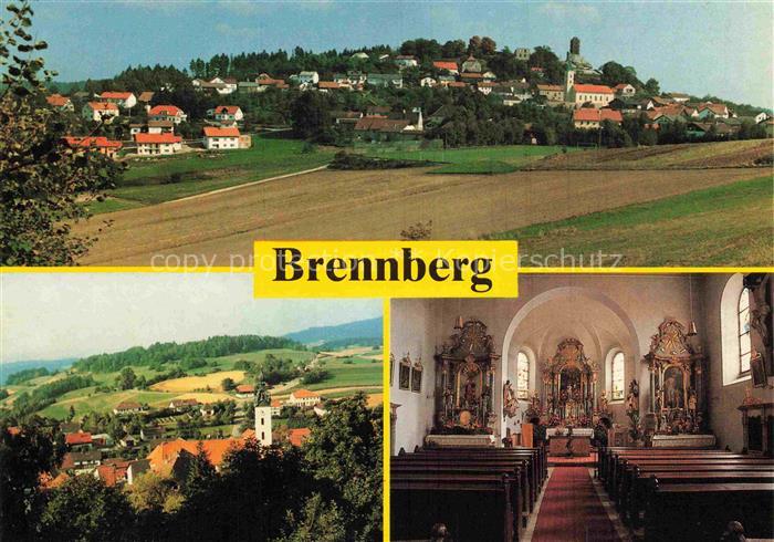 Brennberg Panorama Kirche Inneres