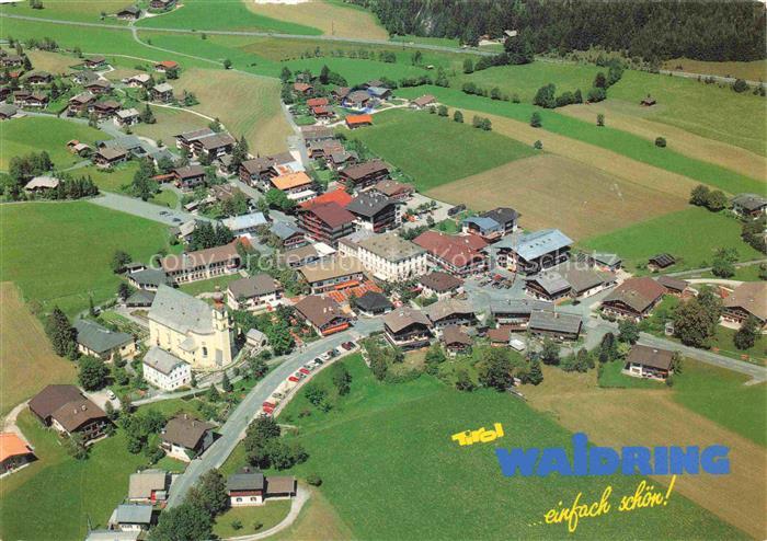 Waidring Tirol AT Sommer- und Wintererholungsort ausgezeichnet als schoenstes Do