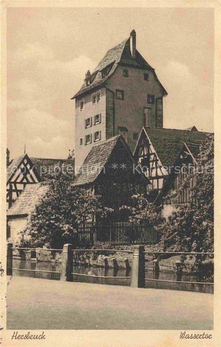 Hersbruck Bayern Wassertor