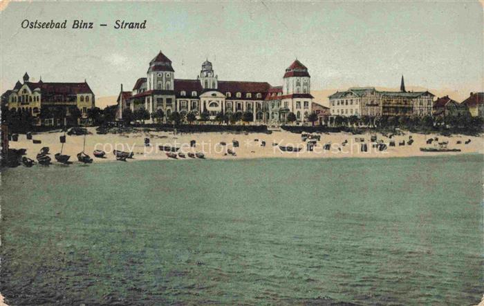 Binz Ruegen Ostseebad Strand
