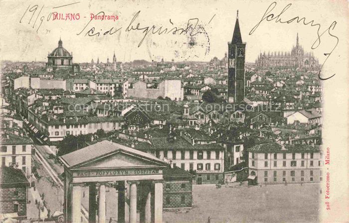 MILANO Mailand IT Panorama
