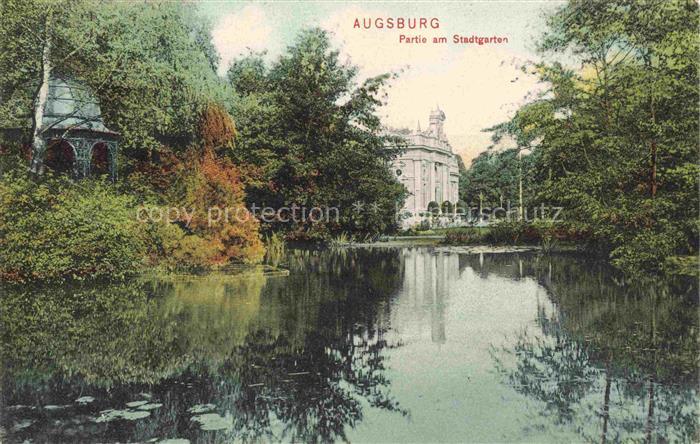 AUGSBURG CITY Partie am Stadtgarten