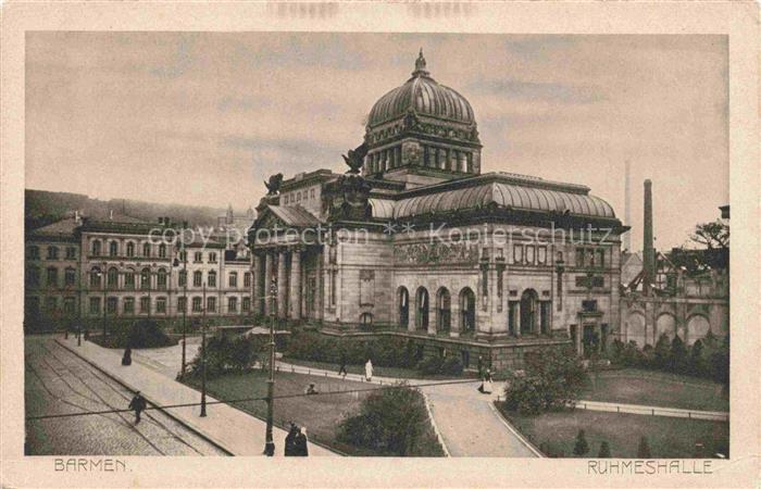 Barmen Elberfeld WUPPERTAL Ruhmeshalle