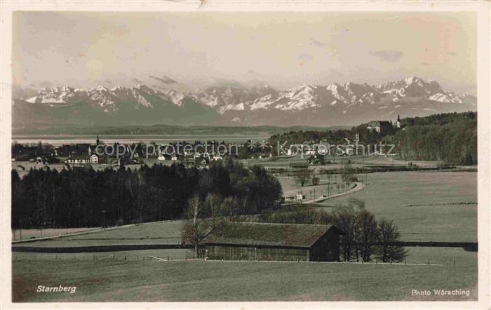 Starnberg Starnbergersee Panorama