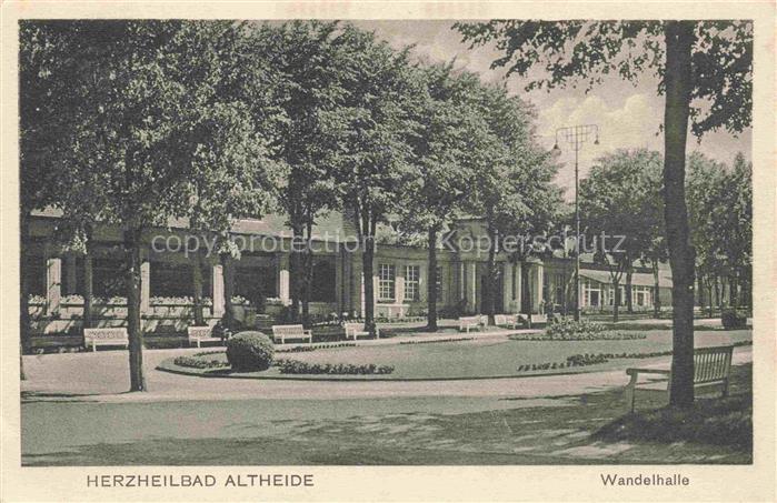 Altheide Ribnitz-Damgarten Mecklenburg-Vorpommern Herzheilbad Wandelhalle