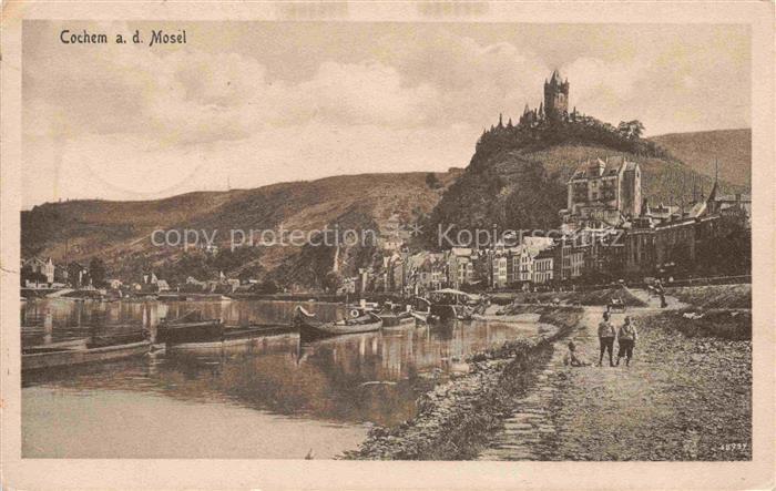 Cochem Kochem Mosel Panorama Festung