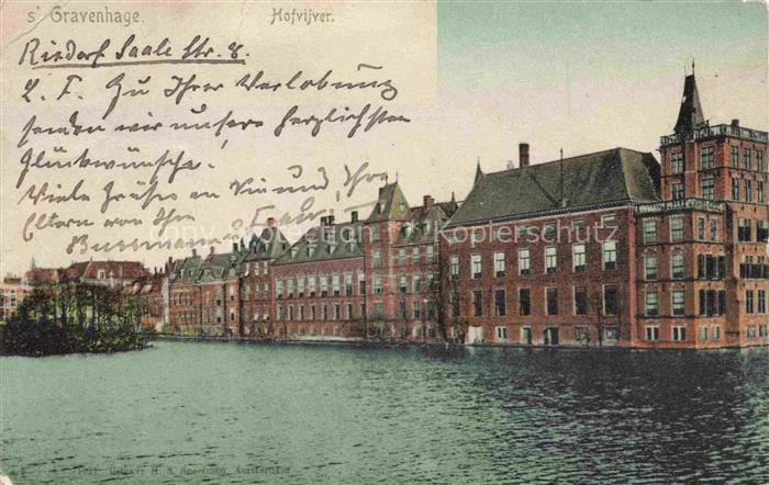 S-Gravenhage Den Haag NL Hofvijver