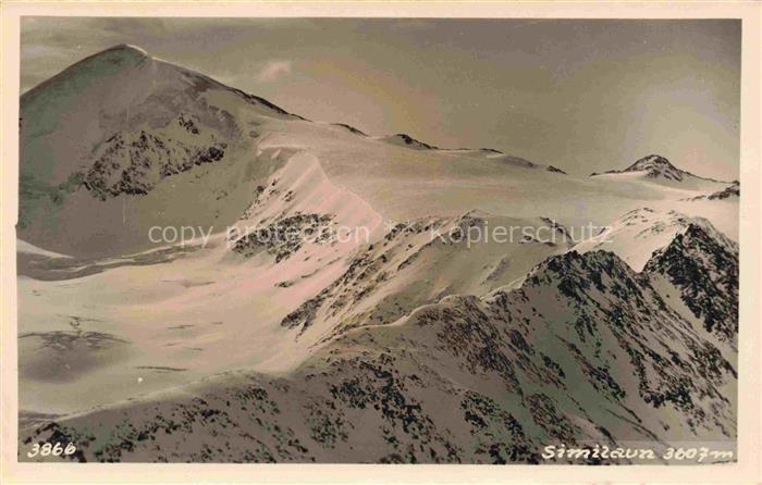 Similaun 3606m oetztaler Alpen Bolzano AT Panorama