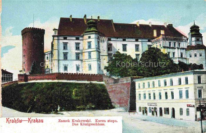 KRAKOW Krakau PL Koenigsschloss