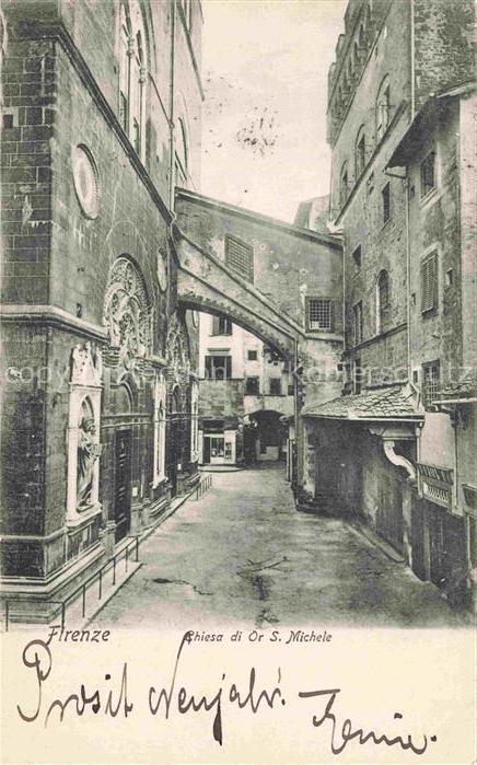 FIRENZE Florence Florenz Toscana IT Chiesa di Or S Michele