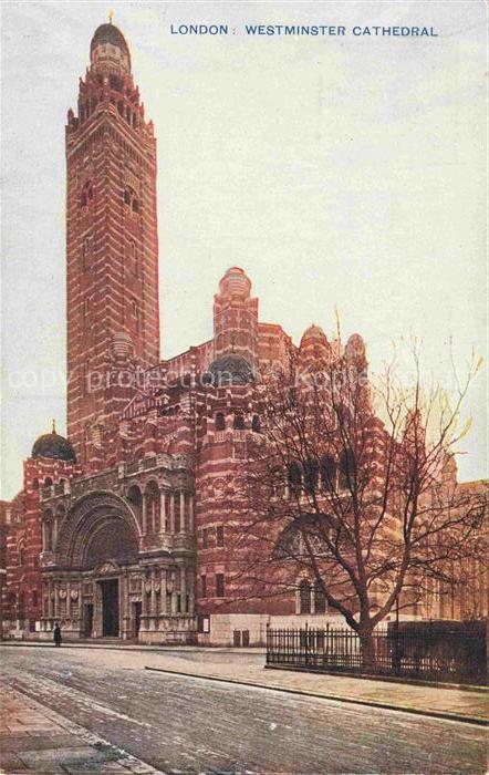 LONDON UK Westminster Cathedral