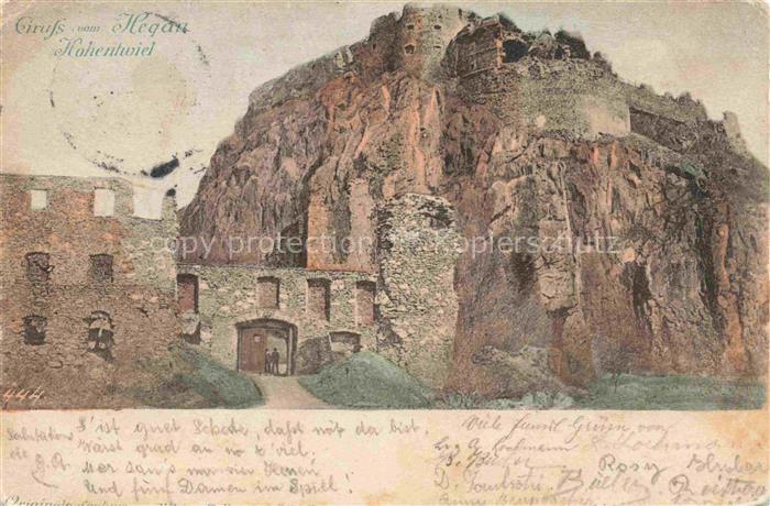 Hohentwiel Singen BW Festungsruine