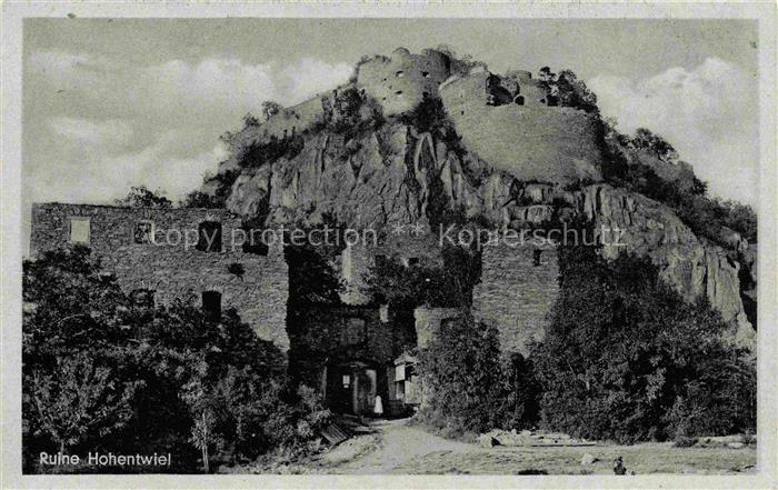Hohentwiel Singen BW Festungsruine