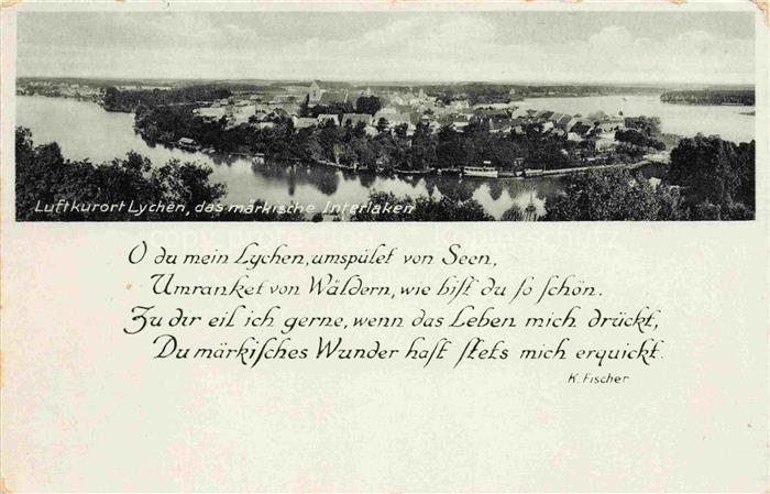 Lychen Uckermark Brandenburg Panorama