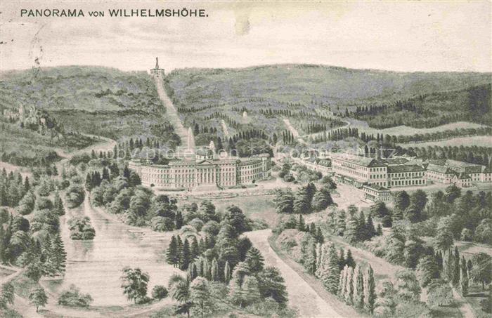 Wilhelmshoehe KAssEL Panorama