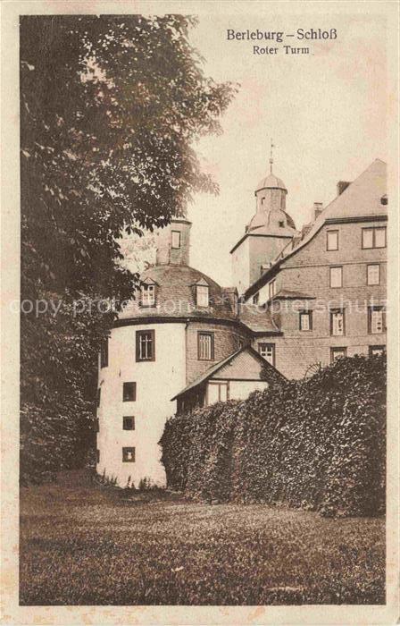 Berleburg Bad NRW Schloss Roter Turm