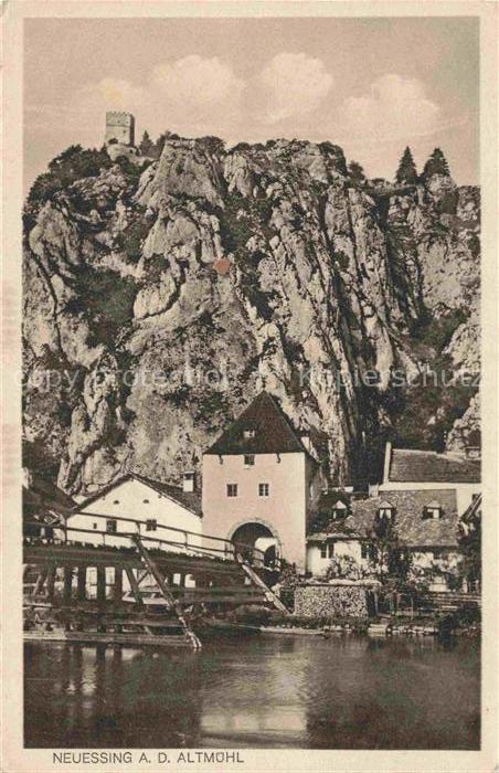 Neuessing Essing Partie an der Altmuehl