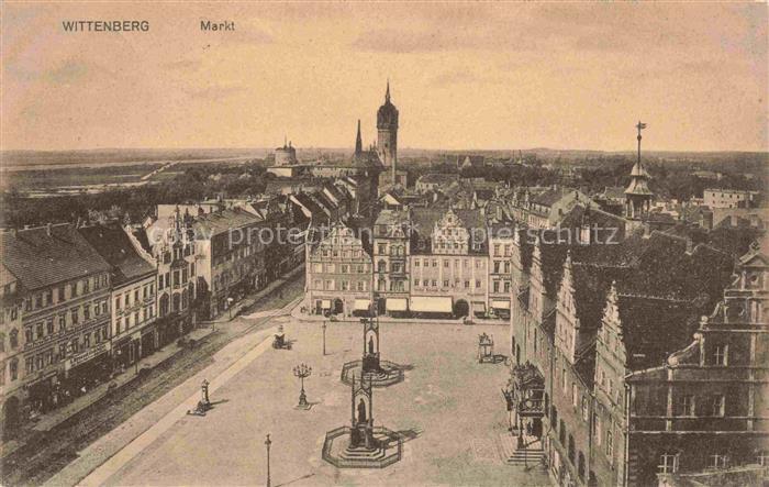 WITTENBERG  Lutherstadt Markt Feldpost