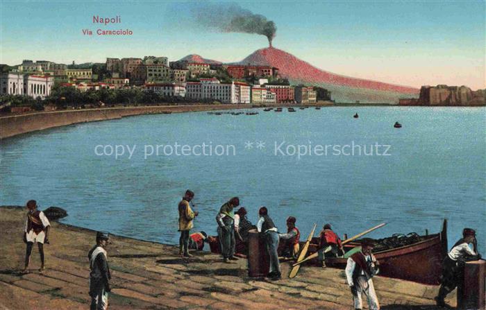 NAPOLI Neapel Naples IT Via Caracciolo