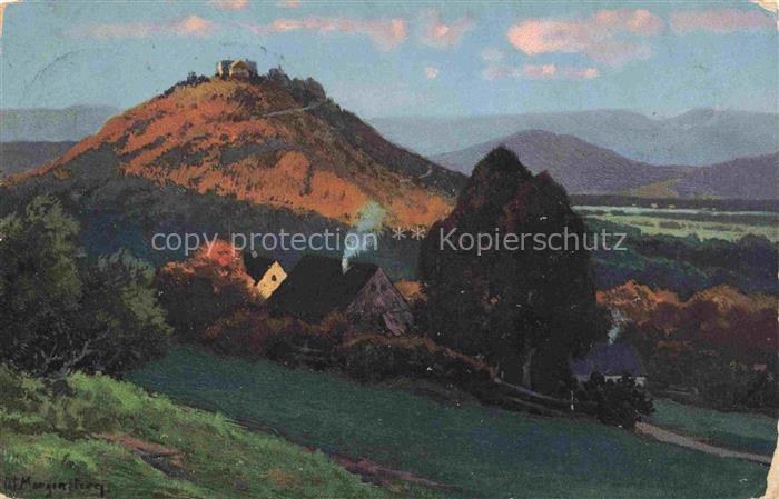 Krummhuebel Karpacz Riesengebirge PL Panorama Schloss