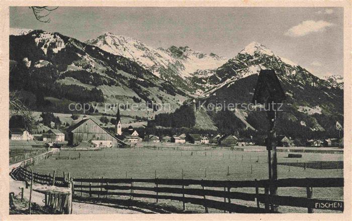 Fischen Allgaeu mit Nebelhorngruppe