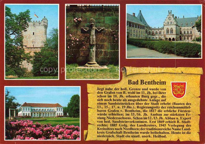 Bad Bentheim Pulverturm Herrgott von Bentheim Schloss Kurhaus