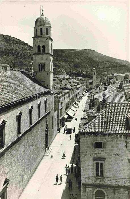 DUBROVNIK Ragusa Croatia Ortspartie