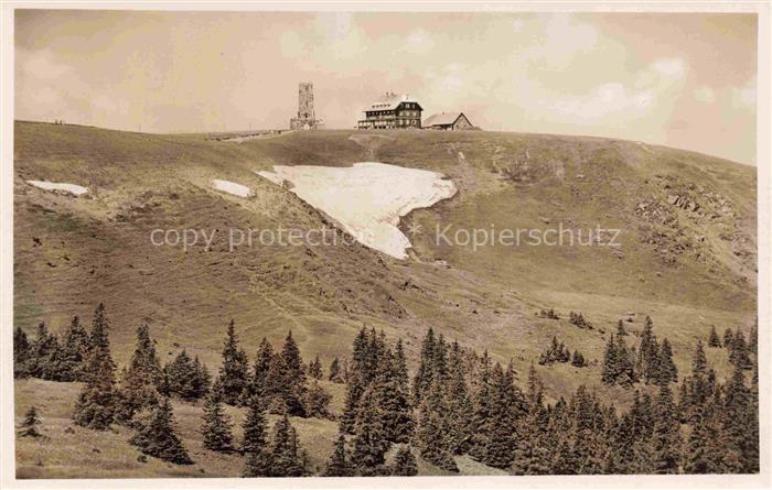 Feldberg 1450m Schwarzwald Feldbergturm