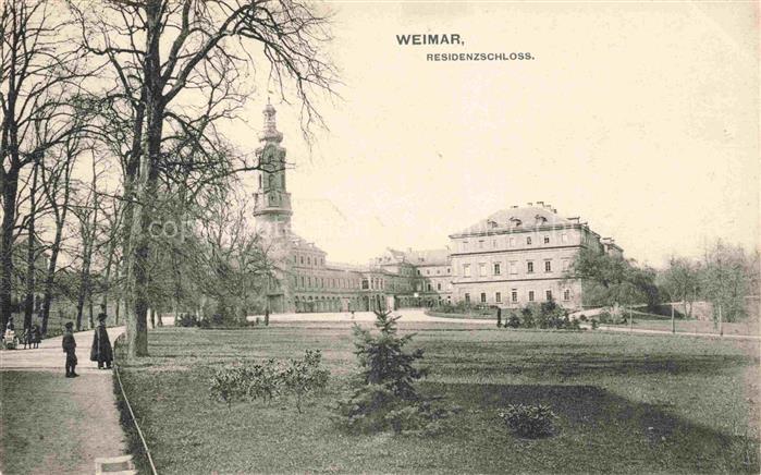 WEIMAR  Thueringen Residenzschloss