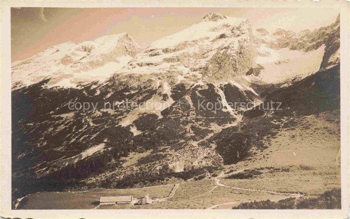 GARMISCH-PARTENKIRCHEN Bayern Panorama Blick vom Karwendelhaus Hochalm
