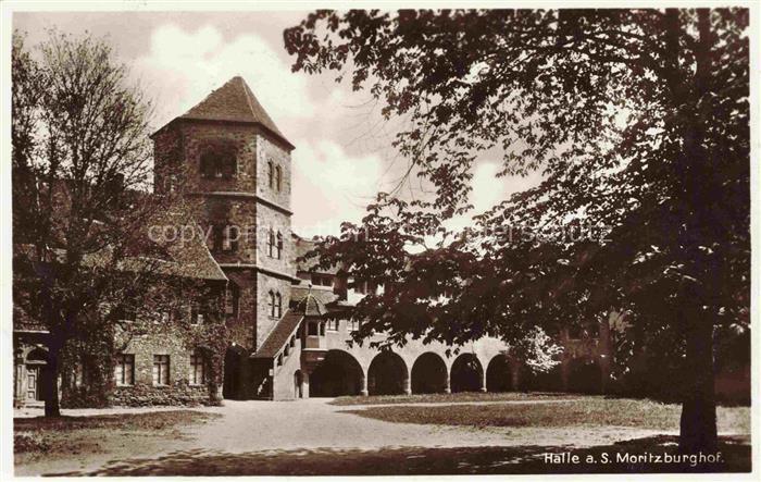 HALLE  SAALE Moritzburghof