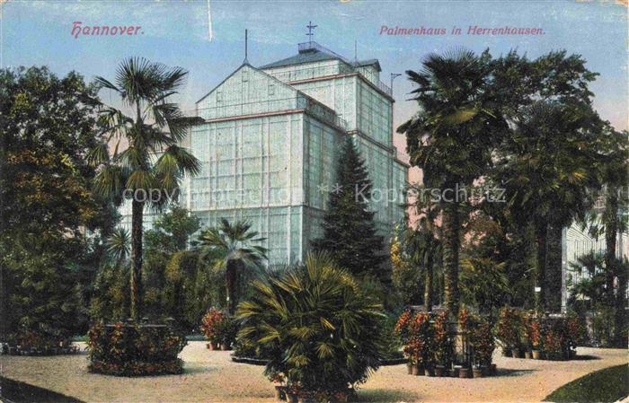HANNOVER  CITY Palmenhaus in Herrenhausen