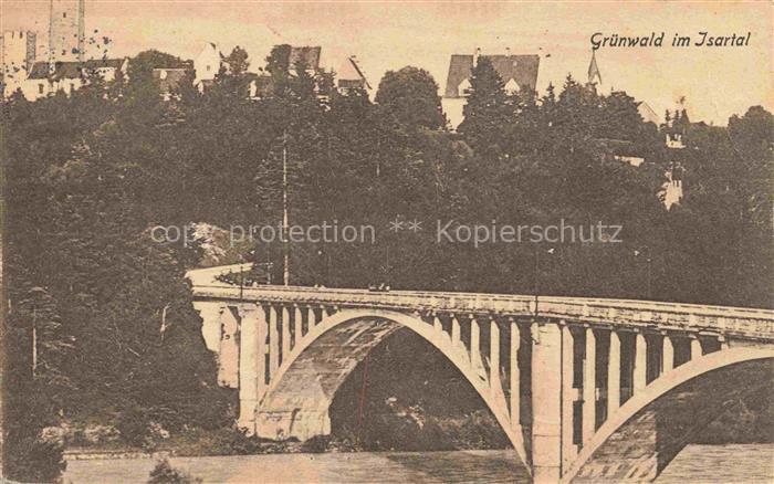 Gruenwald  Muenchen Isarbruecke