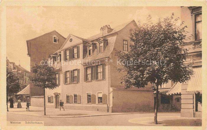 WEIMAR  Thueringen Schillerhaus