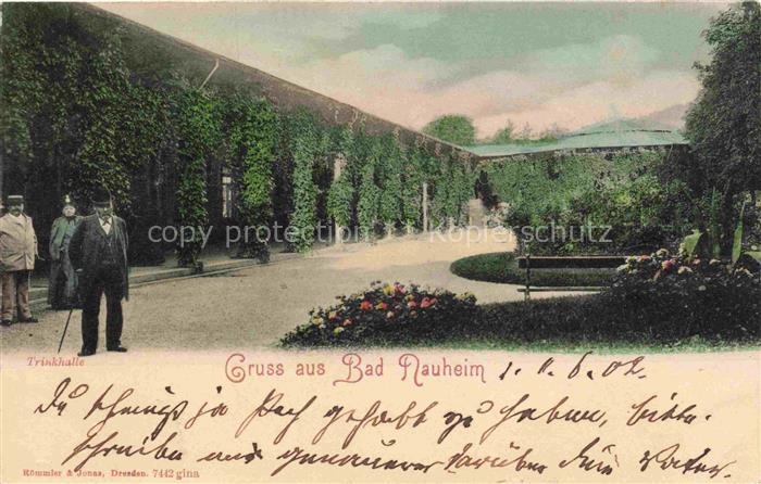BAD NAUHEIM Im Kurpark Deutsche Reichspost