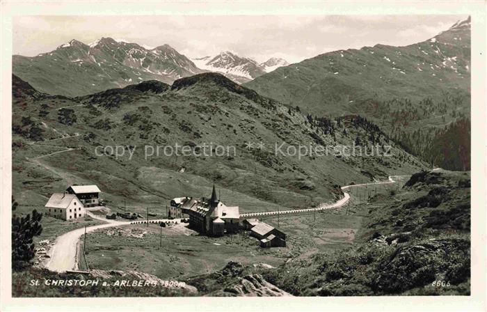 St Christoph Arlberg Tirol AT Panorama