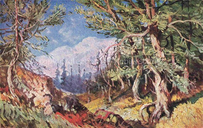 Libanon Berg Maountain Lebanon Landschaft Berge Künstlerkarte