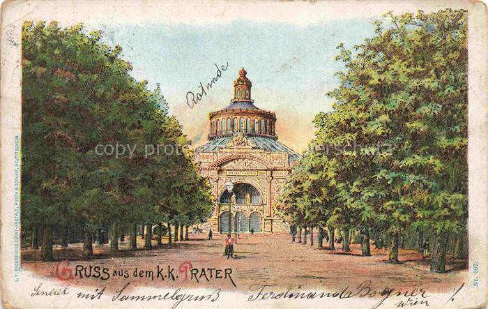 WIEN AT Prater Litho