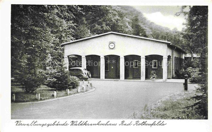 Bad Rothenfelde Osnabrueck Verwaltungsgebaeude Waldkrankenhaus