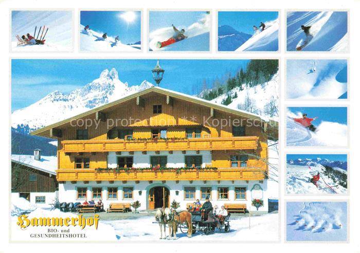 Filzmoos Pinzgau-Pongau AT Hotel Hammerhof Bio- und Gesundheitshotel in den Alpe