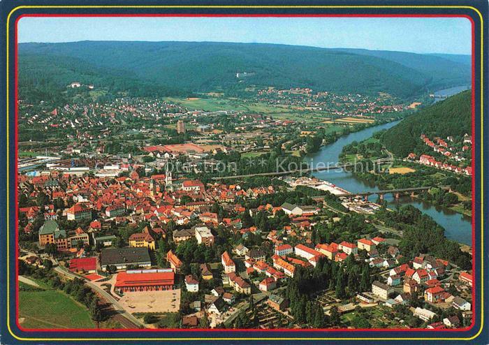 Lohr Main Panorama Tor zum Spessart