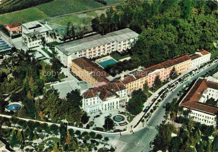 Abano Terme Veneto IT Veduta aerea Hotel Reala Orologio