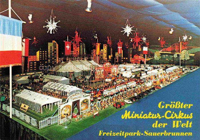 Sauerbrunnen Hunsrueck-Freizeitpark Groesster Miniatur-Circus der Welt