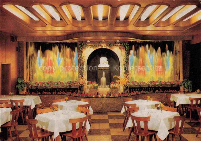 Altenberg Rheinland Odenthal NRW Terrassen-Waldrestaurant Wasserspiele Deutscher