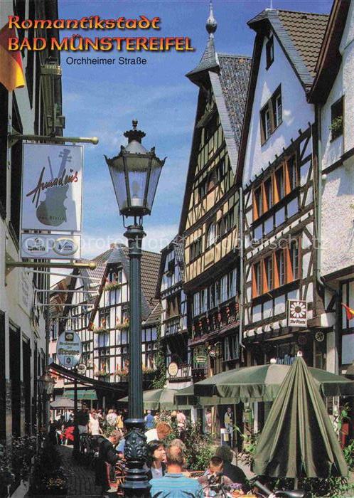 Bad Muenstereifel Mittelalterliche Romantikstadt Orchheimer Strasse Fachwerkhaeu