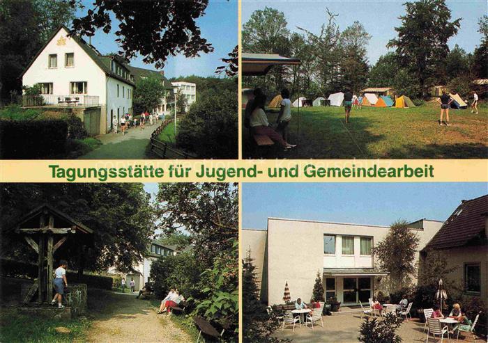 Wiblingwerde Tagungsstaette fuer Jugend- und Gemeindearbeit Zeltplatz Terrasse